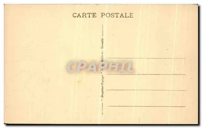 Grenoble - Plac św. Andrzeja i Sądowy Pałac — n°10.570 — Rewers
