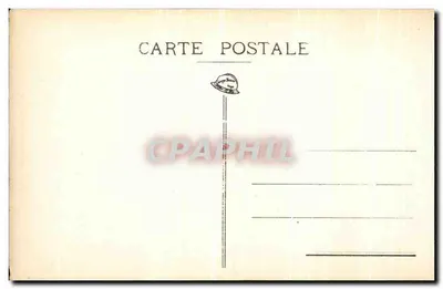 Grenoble 1925 — Exposição Internacional — Carvão Branco e Turismo — Reconstituição do Povoado St-Véran — a Igreja e a Praça — Verso