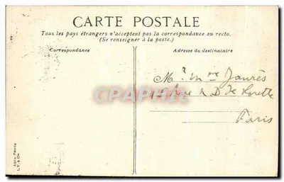 Grenoble — Klasztor św. Marii i wzgórze św. Eynarda — wydawca L.V. & Ch. — Rewers