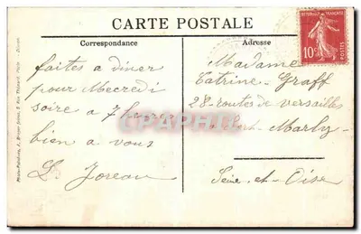Ingrandes (Indre-et-Loire) — Vista tomada al norte — Edición Bretton-Guittan — Reverso