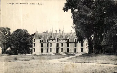 Castelo de St-Avertin — Cangé (Indre-et-Loire) — editor desconhecido