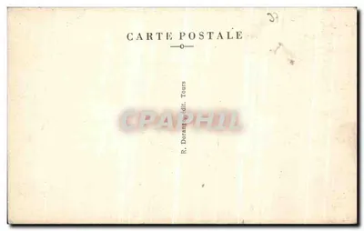 Candés (Il.-et-L.) — Katedra zaczęta w 1175, zakończona w 1215 (strona północna) R.D. — Rewers