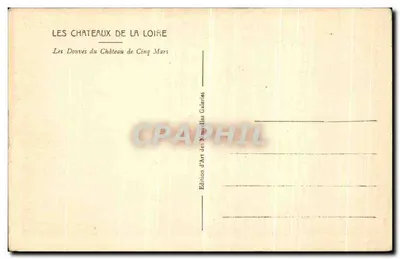 Les Douves du Château de Cinq Mars — Wydawnictwo Sztuki Nowych Galerii — Rewers