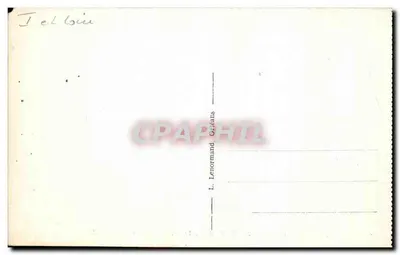 Zamek Luynes — Wielkie Zamek na Brzegach Loary — L. Lenormand, Orléans — Rewers