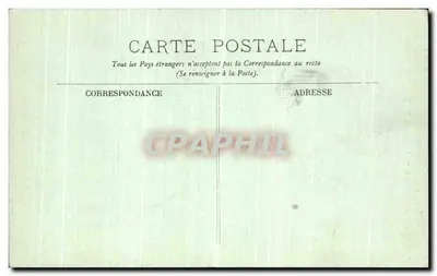 Chenonceaux — Zamek. Stara Sala Strażników. Kominek — LL. n°26 — Rewers