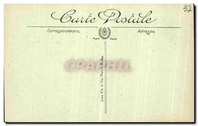 Chenonceaux - Zamek - Drzwi z epoki renesansu — LL — Rewers