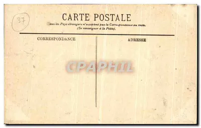 LANGEAIS — O Castelo — Fachada interna — LL. — Verso