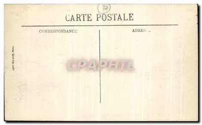 Azay-le-Rideau — O Castelo, o Parque e o Lago — LL — Verso