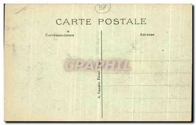 Azay-le-Rideau — Zamek (Monument historique) XVᵉ wieku — Façada Zachodnia — Rewers