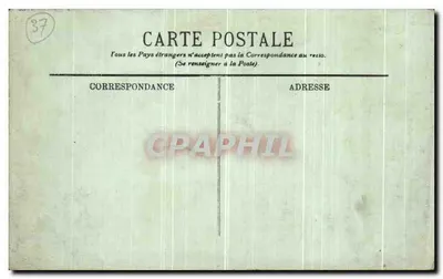 Azay-le-Rideau — Die Kapellentür — Verlag FL. — Rückseite