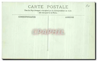 Azay-le-Rideau — O Castelo — A Sala do Rei — LL. n°16 — Verso