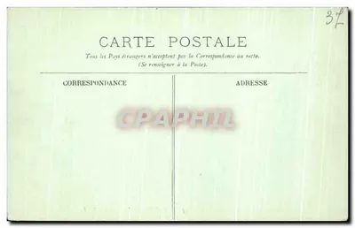 Loches — O Castelo Real. Conjunto da Fachada — LL. n°15 — Verso