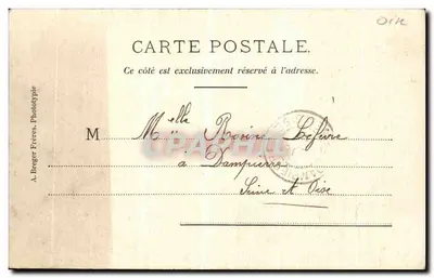 Chambly - Abside da Igreja — editor A. Breger Frères, Fototipia — Verso