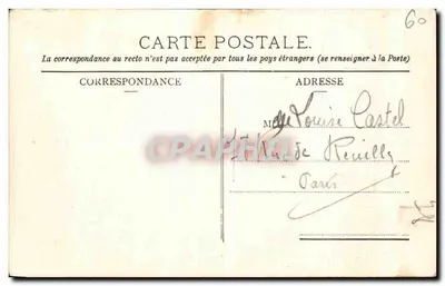 Crépy-en-Valois (Oise) — Porte de Paris — IMP. LIB. CRÉPAUX - LA SERTÉ-MILON, n°257 — Verso