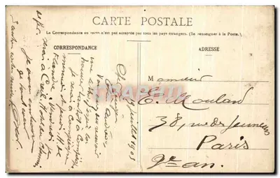 Noyon - A Abside da Catedral e a Tesouraria — G. Compigne, fot. lib. - Noyon — Verso
