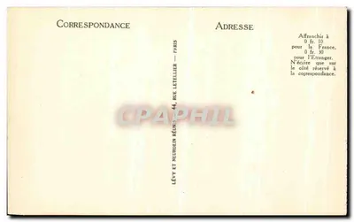 Pierrefonds - Columnata y la Plaza de Honor — LL — Reverso