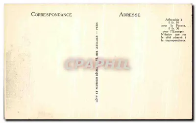 Pierrefonds — Zamek — Widok wewnętrzny kolumnady Sali Honorowej — LL — Rewers