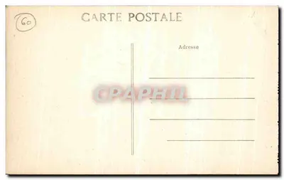 Compiègne — Wejście do Parku — J. Pennequin — Rewers