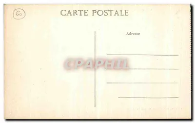 Compiègne — A Fachada do Castelo — J. Fauqueum, Compiègne — Verso