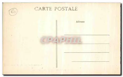 Compiegne — L'Avenue du Bord-Royal — Vers la Forêt — J. Pemmegans, Compiegne — Achterkant