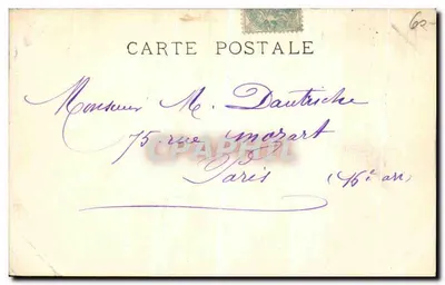 Compiegne — Zamek, Salony Marie — Wydawca L. Chiffreau — Rewers