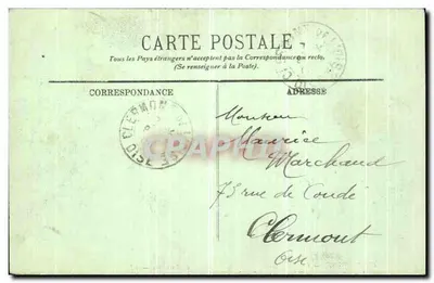 Compiègne — Duży Saloon Odbioru Damskich Honorowych — LL. n°20 — Rewers