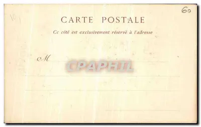 Compiègne — Festa de Recepção do Tsar (Setembro 1901), a Partida para a Revista — ND Pbot — Verso