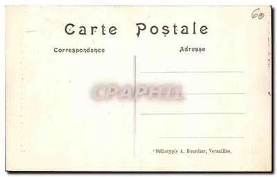 Castelo de CHANTILLY — Interior da Capela — Verso