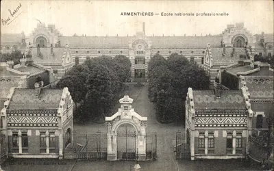 Armentières — Escola Nacional Profissional — Editor Havet, 13 Rue de Lille