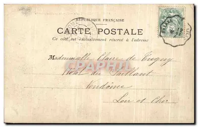 Armentières — Escola Nacional Profissional — Editor Havet, 13 Rue de Lille — Verso