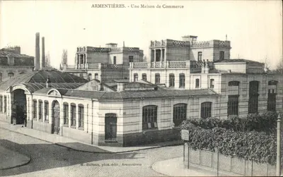 Armentières - Uma Casa de Comércio — M. Bulteau, fot.-edit., Armentières