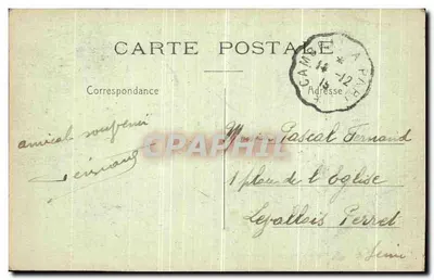 Coucy-le-Château — Vue générale prise des Ramparts — Côté Est — éditeur : Éditions Rambaud (Nancy) — n° de série : 147 — Verso