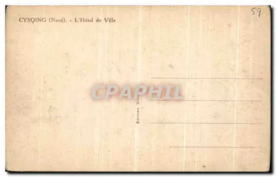 Cysqing (Noord) — Stadhuis — Edities Môtion — Achterkant