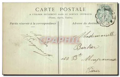 Saint-Vaast-la-Hougue — Zamek Fortu — kolekcje ND Phot — Rewers