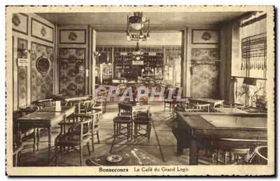 Bonsecours — Het Café du Grand Logis — uitgever P. Lévi