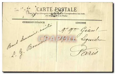 Douai — A Nova Porta de Arras — LL. n°38 — Verso