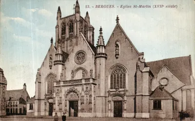 Bergues - Igreja de São Martinho (século XVII) — Editor: Editions Ets Pallet - Lille, n° 13