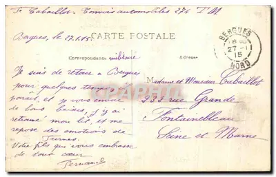 Bergues - O Sino da Torre — editor Pulpour A. Me, Lit., Bergues — Verso
