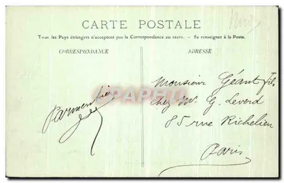 Cambrai — O Novo Ponte e as Duas Escadas de Carga — L. Parmenier, n°36 — Verso