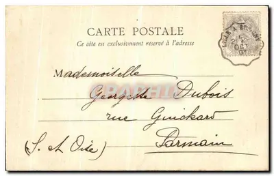 Lille — Portal Kościoła Świętego Maurycja — B. F., Paryż, nr 44 — Rewers