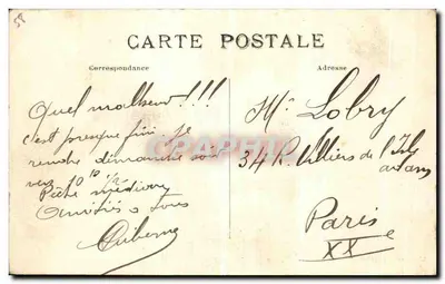 Fourchambault — Most wiszący (I) — Książnica Th Ropiteau, Nevers — Rewers