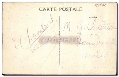 La Charité-sur-Leire — O Tímpano do Velho Sino da Igreja — Editor Simeon - Tabac & Journaux — Verso