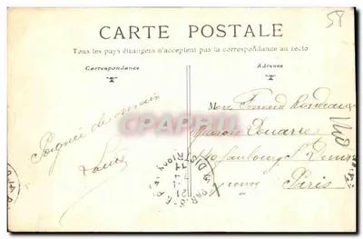 Légende de Saint-Saulge — L'Élection d'un Maire — F. PIBIDOU — Verso