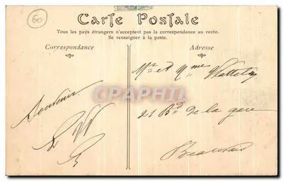 Castelo de Chantilly — A Fachada — ND-Phot — Verso