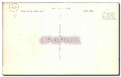 Chantilly - O Castelo. A Escada de Honra e o Vestíbulo — ND — Verso