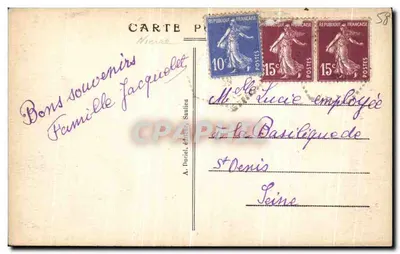 Gien-sur-Cure — De Kerk — In Morvan — Achterkant