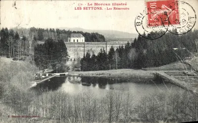 Les Settons - Os Reservatórios — O Morvan ilustrado, n°172