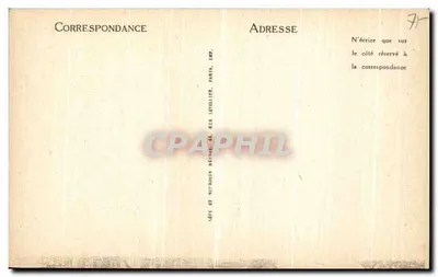 Place du Tertre — Paris — LL — Verso