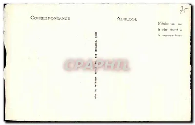 Paris - Vieux Montmartre 1923 — A Rue du Calvaire - Place du Tertre, segundo um fusain de Mme H. Kosmann-Sichel — Verso