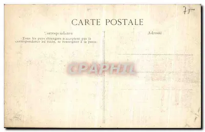 Parigi - La Senna sale (14 Novembre 1910) — Editore E.D. — Verso